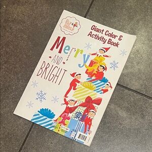 Elf on the Shelf Giant Color & Activity Book